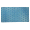 Kuber Industries PVC 1 Piece Bath Mat with Suction Cups (Sky Blue)CTKTC5594