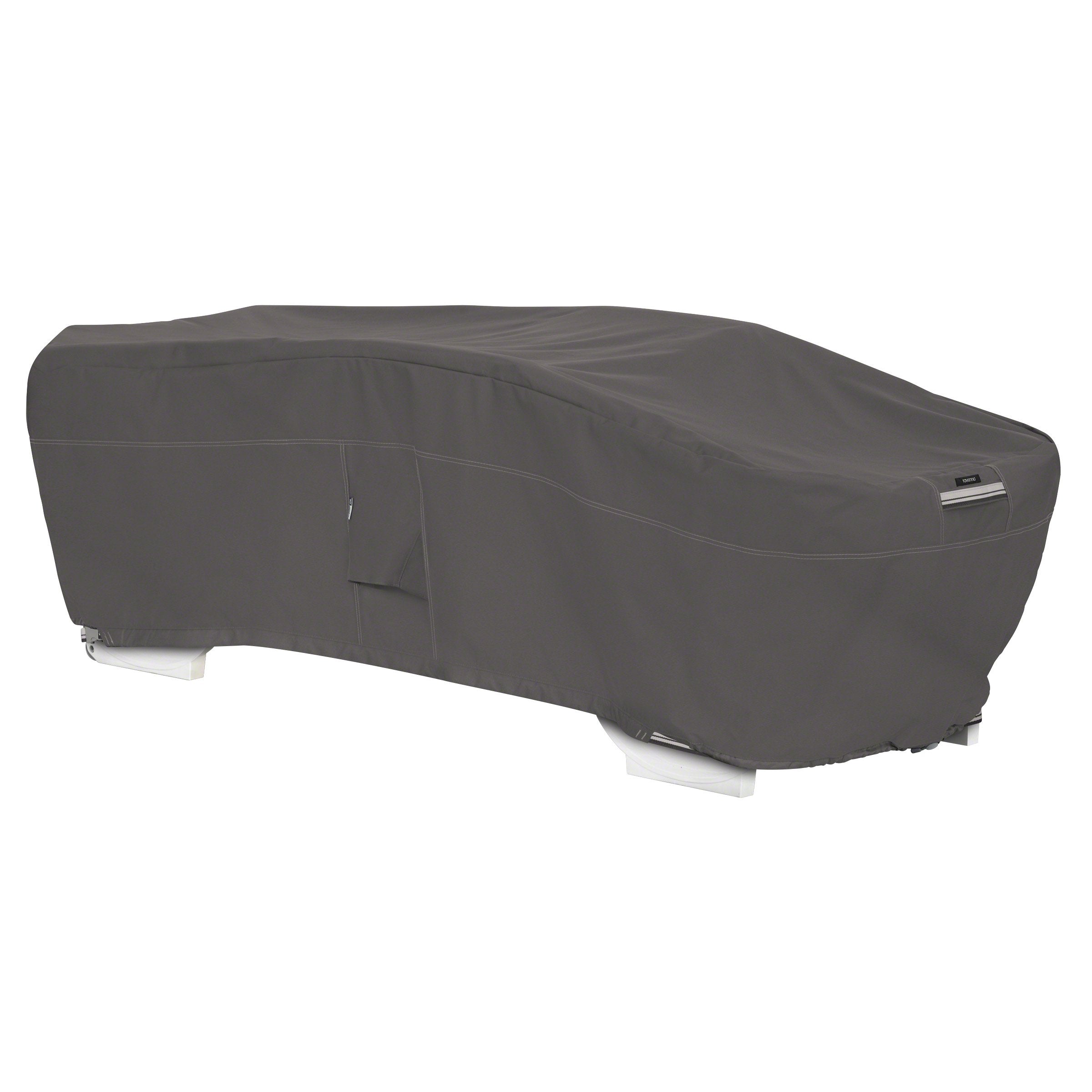 Classic Accessories Ravenna Water-Resistant Stackable 75 X 27 X 40 Inch Chaise Lounge Cover, Chaise Lounge Covers Outdoor