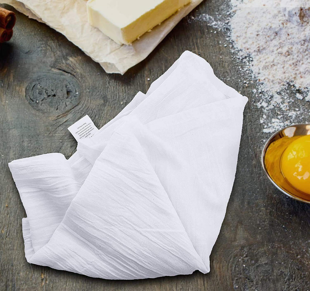 Simpli-Magic 79374 Flour Sack Kitchen Towels, Pack Of 14, White, 24''X24''
