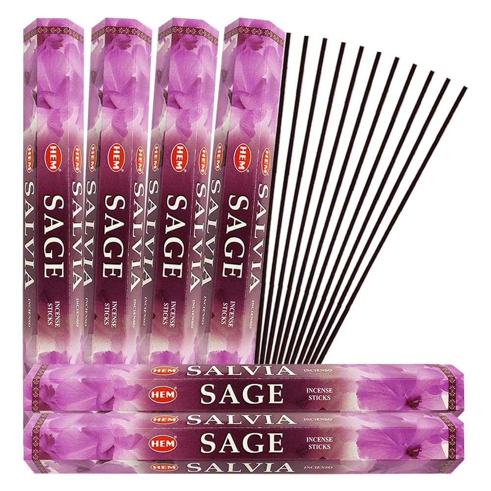 Sage Incense Sticks And Incense Stick Holder Bundle Insence Insense Hem Incense Sticks