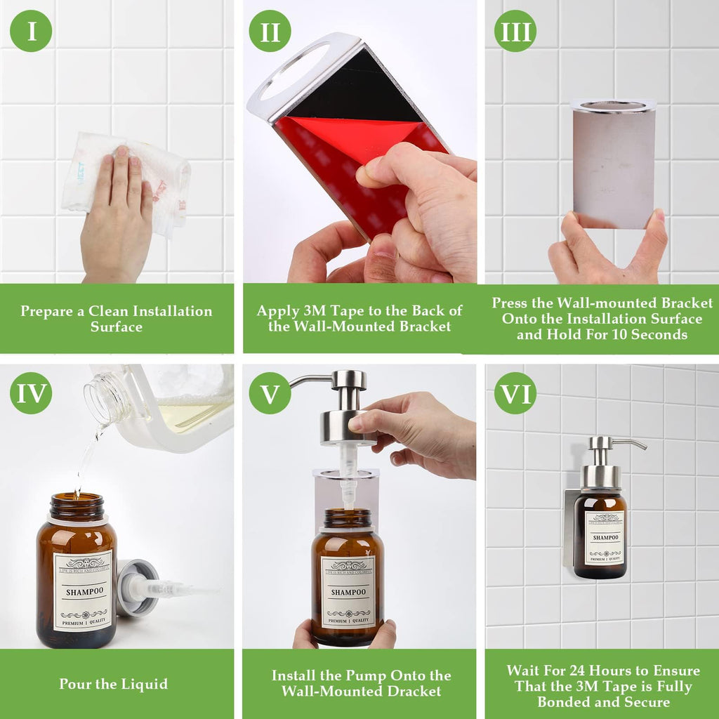 Glass Soap Dispenser With Pump