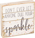 Sincere Surroundings PET1223 Sparkle 6 x 6, White