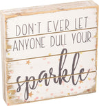 Sincere Surroundings PET1223 Sparkle 6 x 6, White
