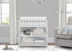 Delta Children Eclipse Changing Table With Changing Pad, White