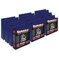 Samsill Durable 2 Inch, Made In The Usa, D Ring, Customizable Clear View, Blue, 12 Pack, Each Holds 475 Pages