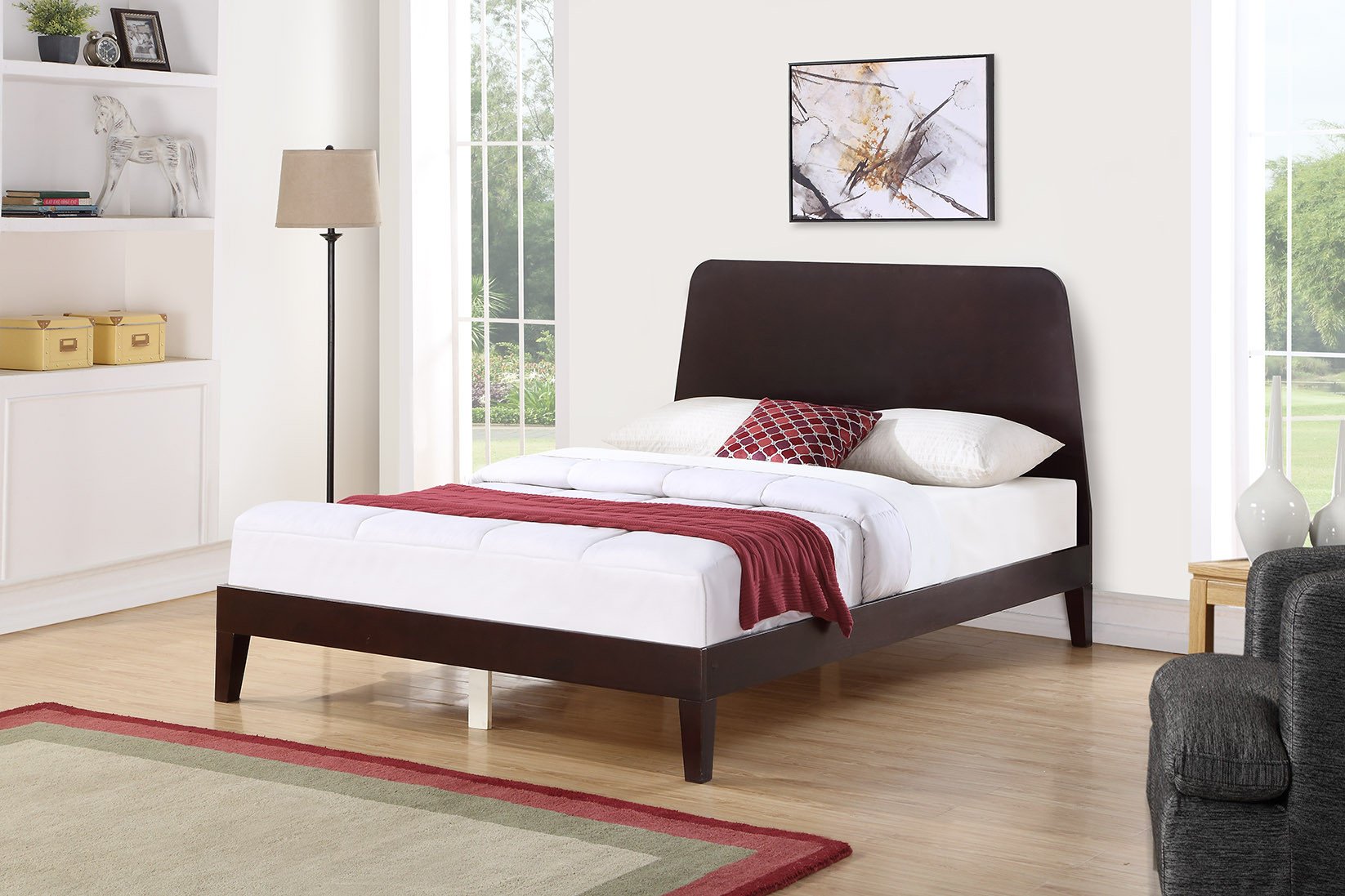 Imperial Espresso Queen Bed