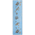 Seabreeze Sz9 Blue Coastal Rug Runner 2' 3" X 7 ' 6"