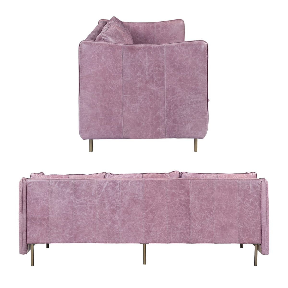 Acme Metis Sofa in Wisteria Grain Leather
