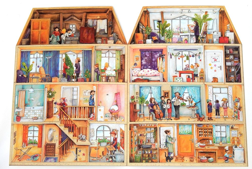 Coppenrath Christmas House Advent Calendar - Extra Large