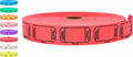 Tacticai 2000 Raffle Tickets, Blank, Red (8 Color Selection), Single Roll, Ticket For Events, Entry, Class Reward, Fundraiser &