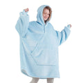 Degrees Of Comfort Wearable Blanket Hoodie, Oversized Sherpa Hooded Blankets Sweatshirt - Warm Gifts For Women Mom Wife And Men