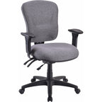 Lorell Accord Mid-Back Task Chair, Gray