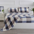 Ultra Soft Micro Fleece Twin Size Sheets Set 3 Piece - Extra Soft Velvet Fleece Bed Sheet Set | Cozy Warm, Anti-Static, Non Pill
