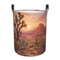 Laundry Basket Dirty Clothes Hamper for Bedroom Desert Bloom View