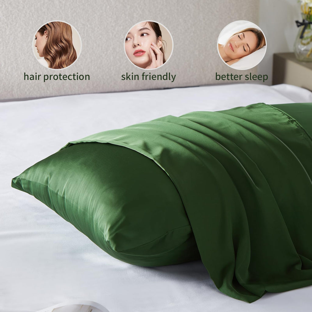Silk Pillow Cases For Hair And Skin Mulberry Silk Pillow Cases Soft Breathable Smooth Both Sided Natural Silk Pillow Cases With
