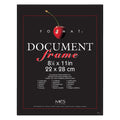 MCS Format Document Frame, Diploma and Certificate Frame, Black, 8.5 x 11, Single