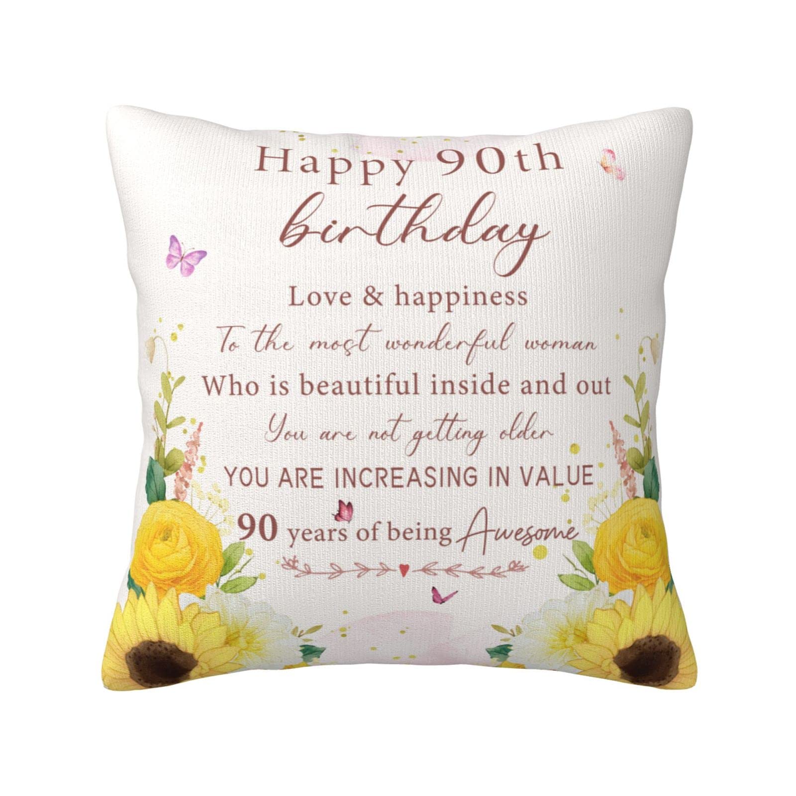 90Th Birthday Gifts For Women - 90Th Birthday Decorations For Women - Happy 90 Birthday Party Decor - 1935 Birthday Gifts - Best