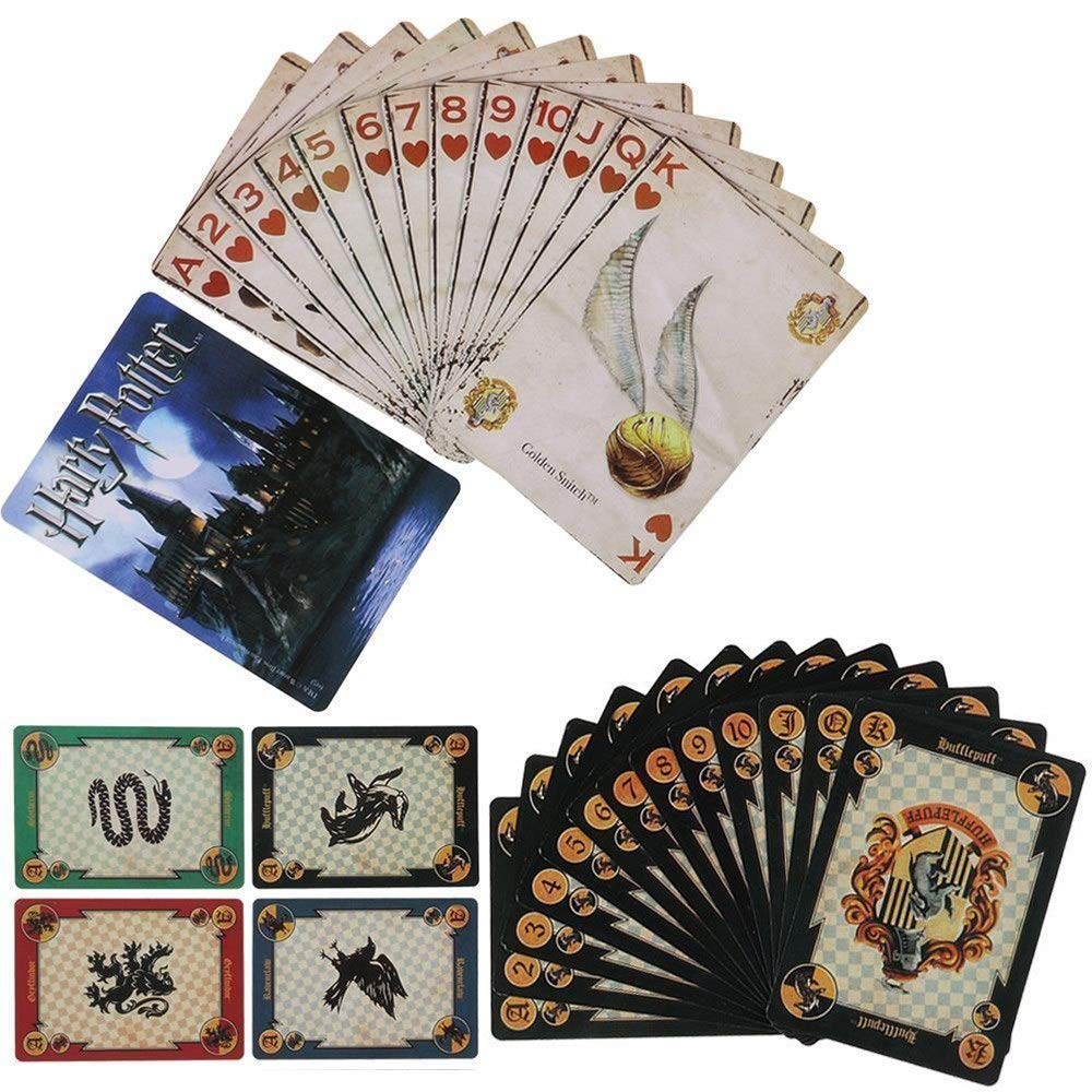 Wildcard India Playing Card Set Decks Box Table Desk Party Travel Game For Harry Potter Symbols /