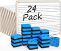 Scribbledo 24 Pack Dry Erase Music Staff White Boards 9' X 12 Inch Lapboard Double Sided Musical Notes Whiteboard For Kids Stud