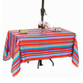 Eternal Beauty 60X 84    Rectangle Outdoor Tablecloth Spring Summer Tablecloth With Zipper Umbrella Hole For Outdoor Dining Tabl