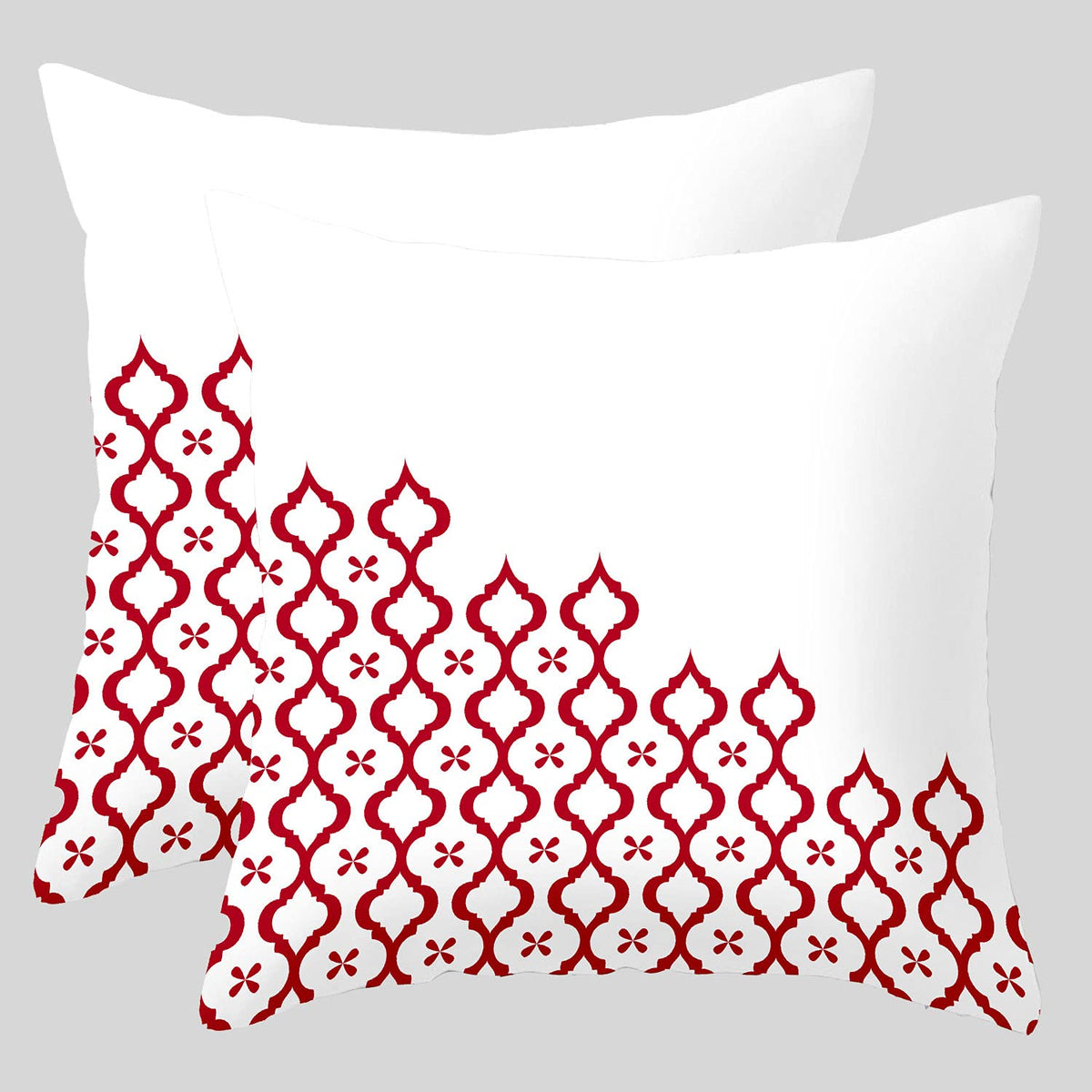 Fa6 Set Of 2 Cushion Cover Hand Made Decorative Pillow Case Soft & Comfortable Cushion Case Home Dcor Square Silk Pillow Cover 1