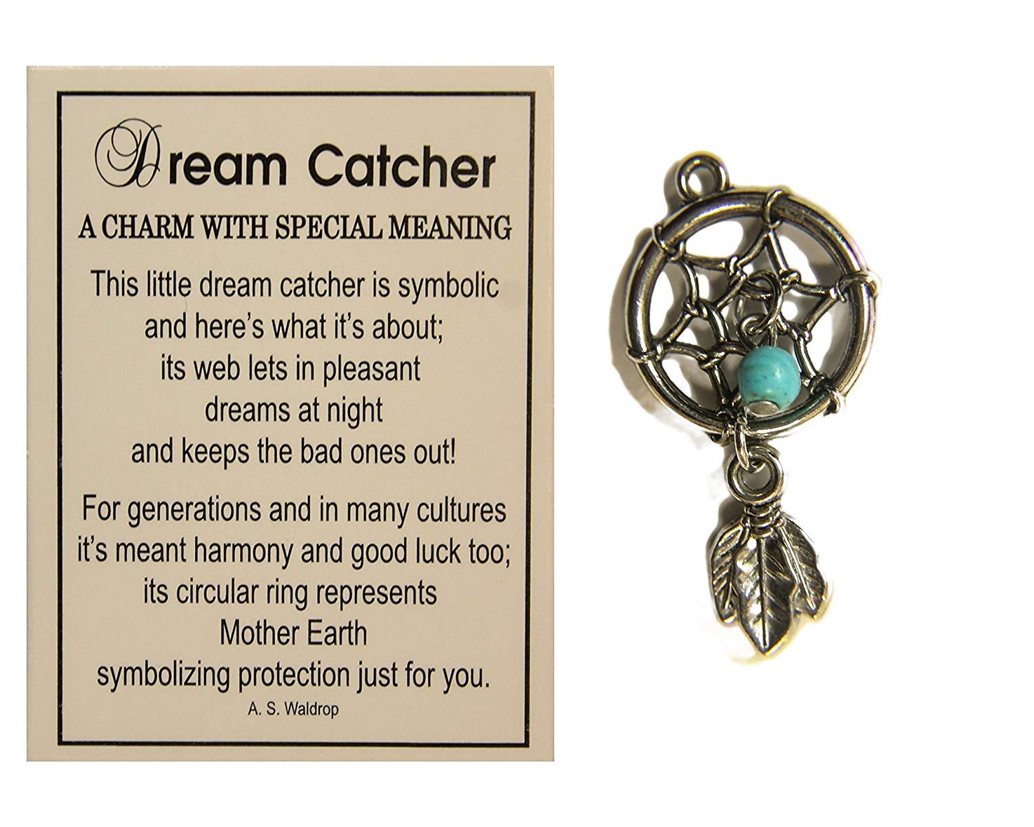 Tiny Little Dream Catcher Pocket Charm With Story Card!