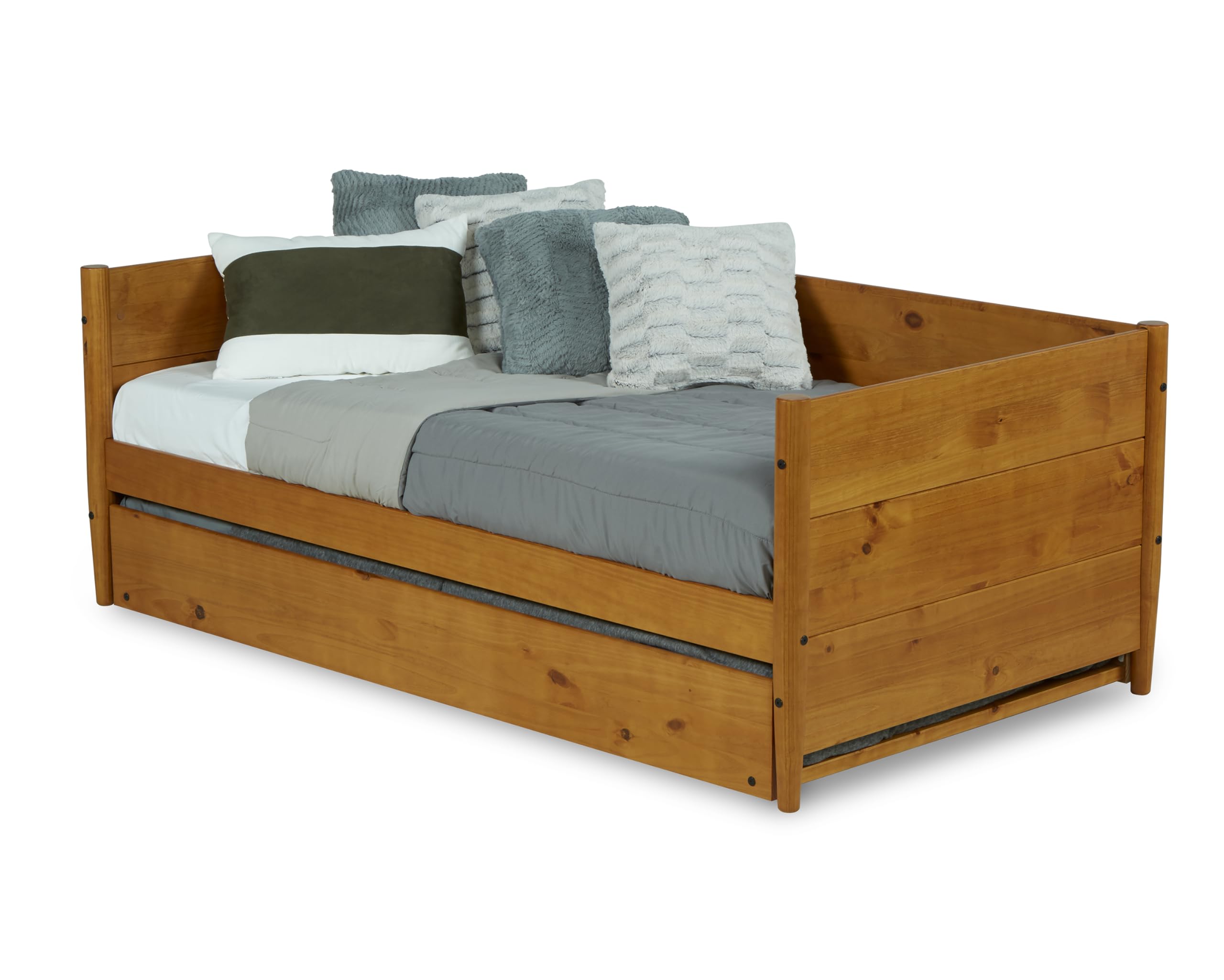 Camaflexi Mid-Century Daybed, Twin, Castanho