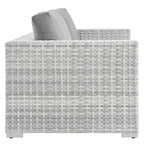 Modway EEI-4306-LGR-GRY Loveseat, Light Gray Gray