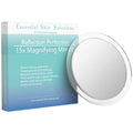 Essential Skin Solutions 15X Magnifying Mirror - Use for Makeup Application - Tweezing - and Blackhead/Blemish Removal - 6 Inch 