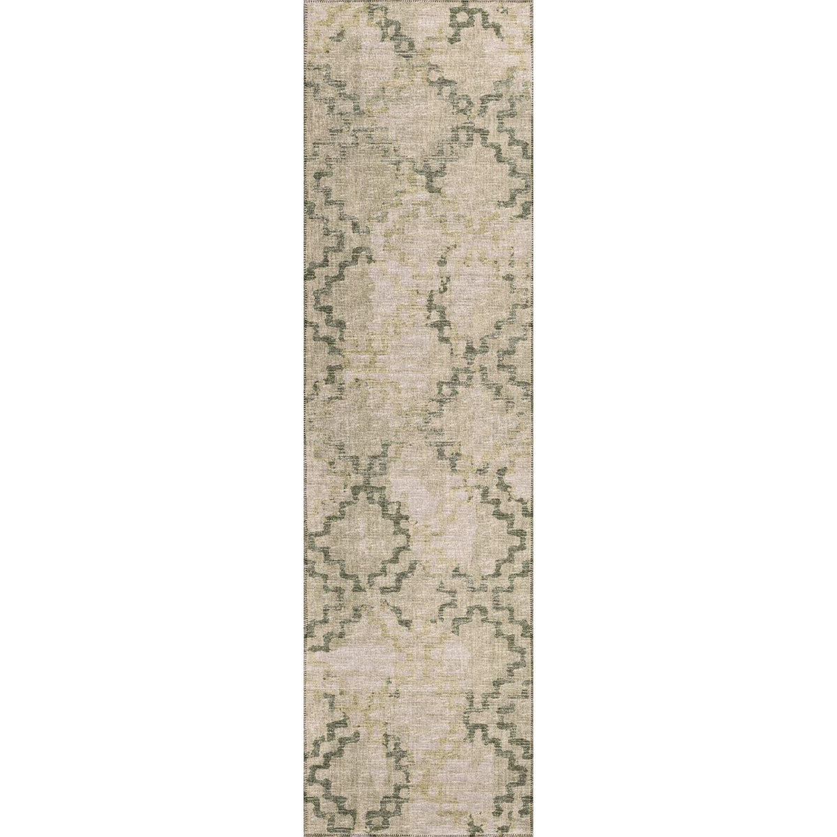 Sedona Sn15 Green Transitional Rug Runner 2' 3" X 12'