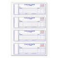 Rediform Carbonless Purchase Order Book, Numbered, 2.75 X 7 Inches, 400 Duplicate Sets (1L176)