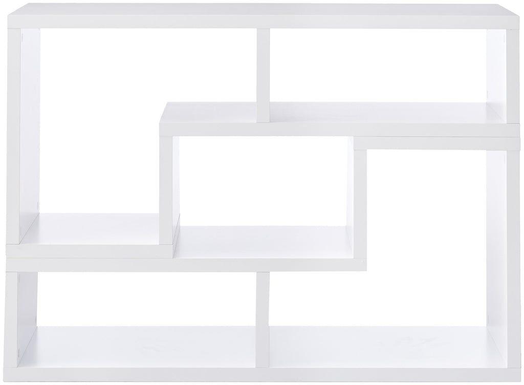 Coaster Home Furnishings Convertible TV Console and Bookcase Combination White