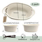 Davihomi 2-Piece Small Woven Storage Basket For Organizing|Cotton Rope Basket For Closet Shelving Storage|Gift Basket For Empty