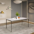 Interio By Godrej Franky 6 Seater Engineered Wood Rectangular Dining Table