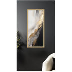 Luxe Drift Modern Glamour Abstract by The Creative Bunch Studio Framed Wall Art Print