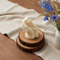 3 Ivory Black Ice Scented Baby Dimensional Candle