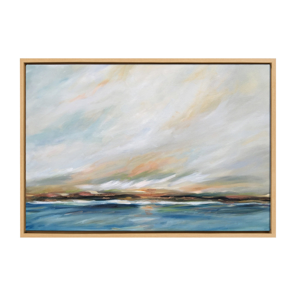 Sylvie Sunday Morning Framed Canvas by Mary Sparrow
