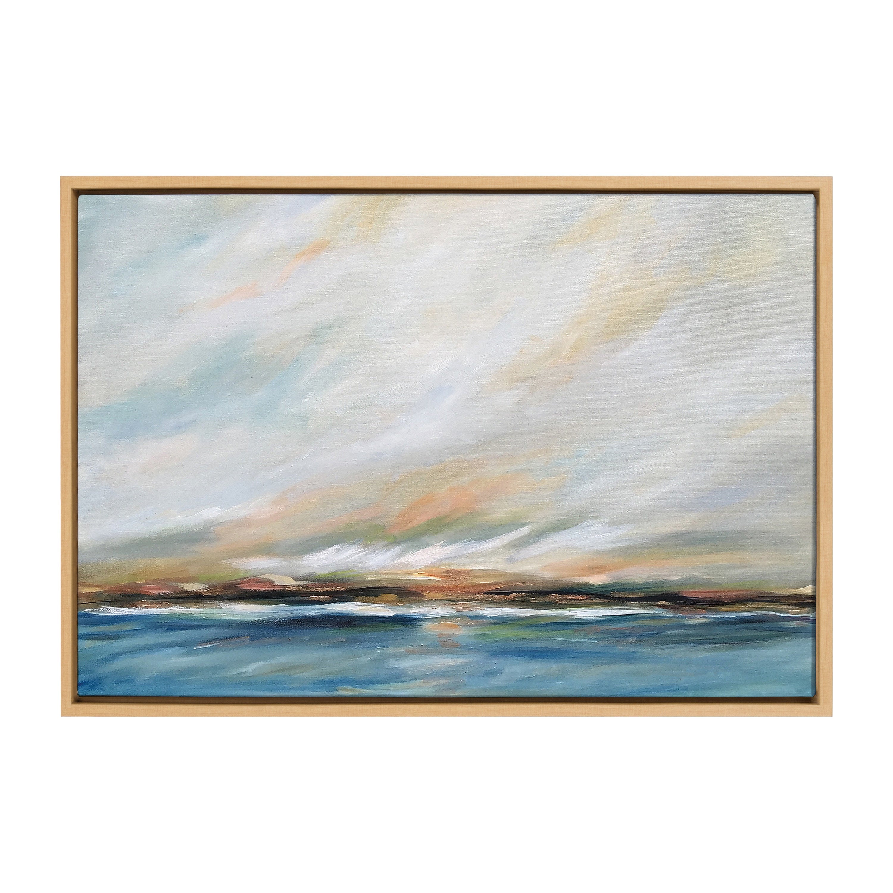 Sylvie Sunday Morning Framed Canvas by Mary Sparrow