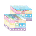 Smart Poly PosterMat Pals Space Savers, All About the Number, Pack of 10