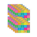Smart Poly PosterMat Pals Space Savers, 13 x 9-1/2, Numbers 1-20, Pack of 10