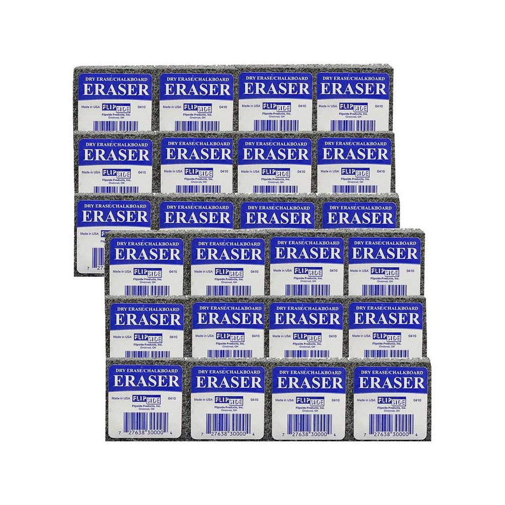 Student Eraser, 2 Width, 2 Length, 12 Per Pack, 2 Packs