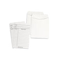 Library Cards & Non-Adhesive Pockets Combo, White, 150 Each/300 Pieces