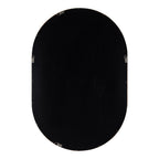 Hutton Wood Framed Capsule Mirror