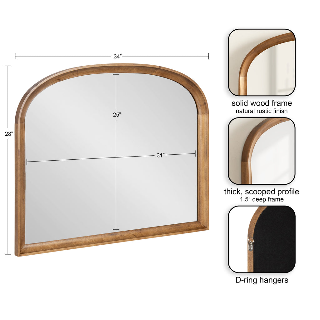 Hatherleigh Basket Arch Wall Mirror