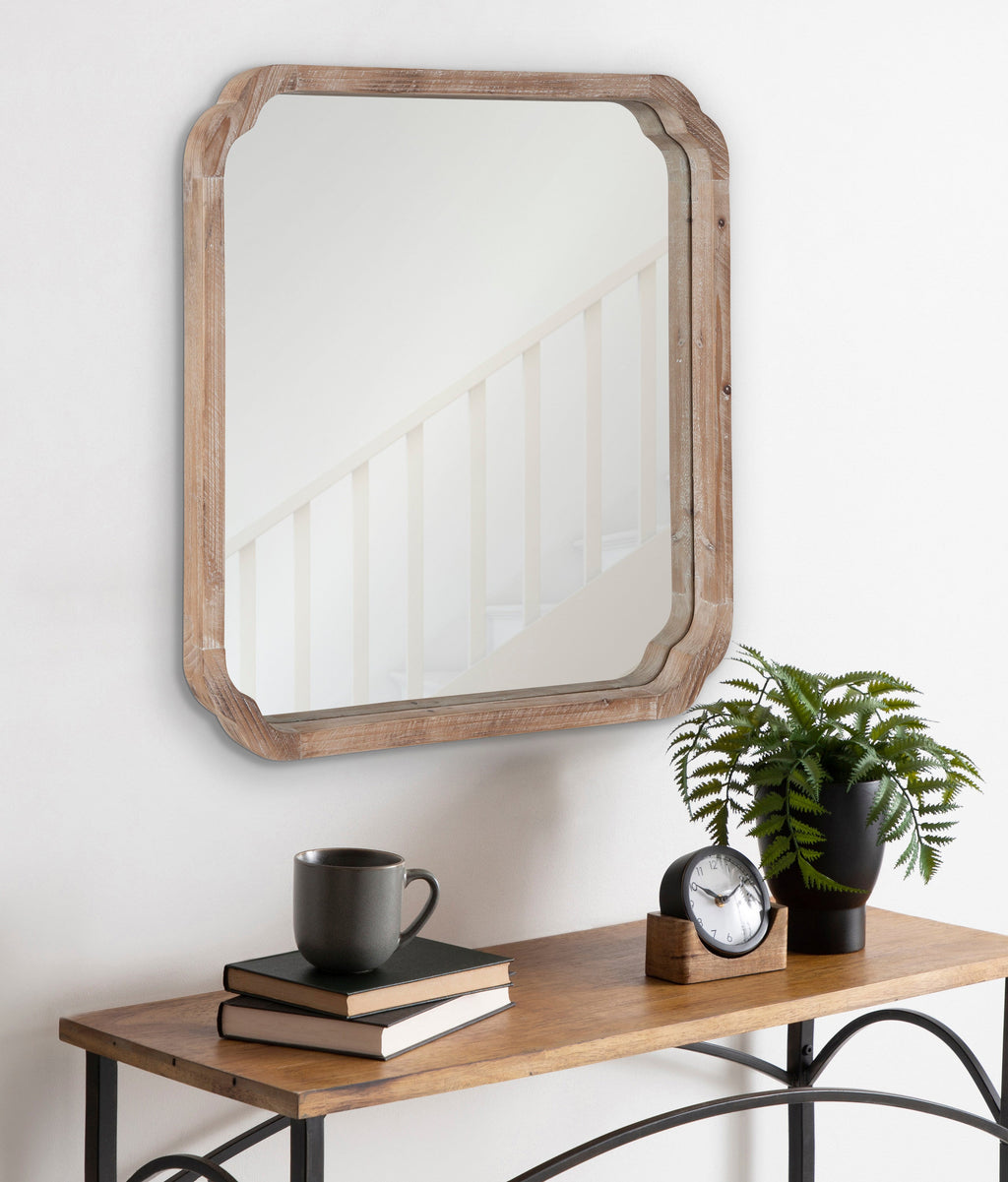 Marston Wood Framed Wall Mirror