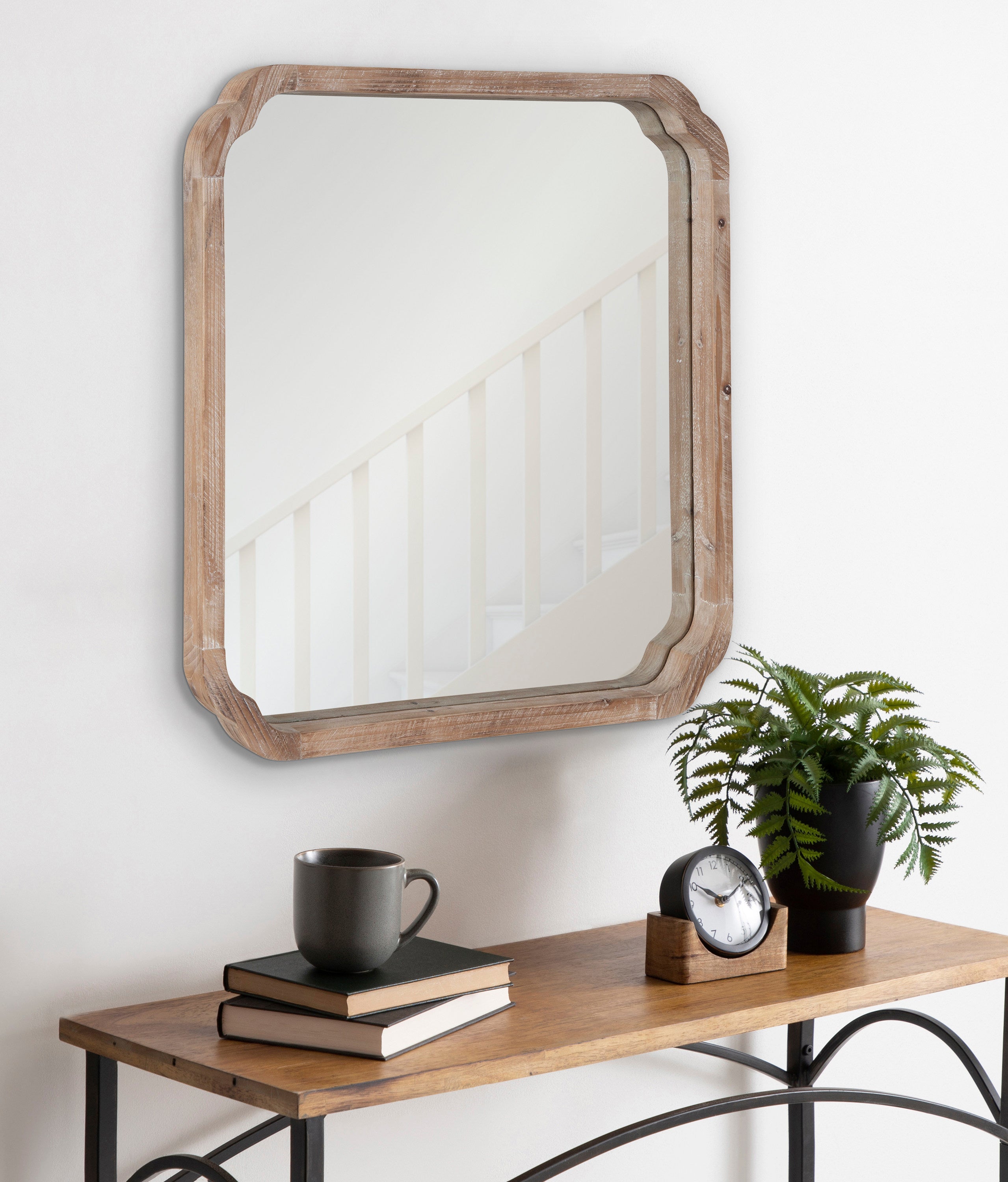 Marston Wood Framed Wall Mirror
