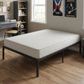 Black Steel Full Bed Frame