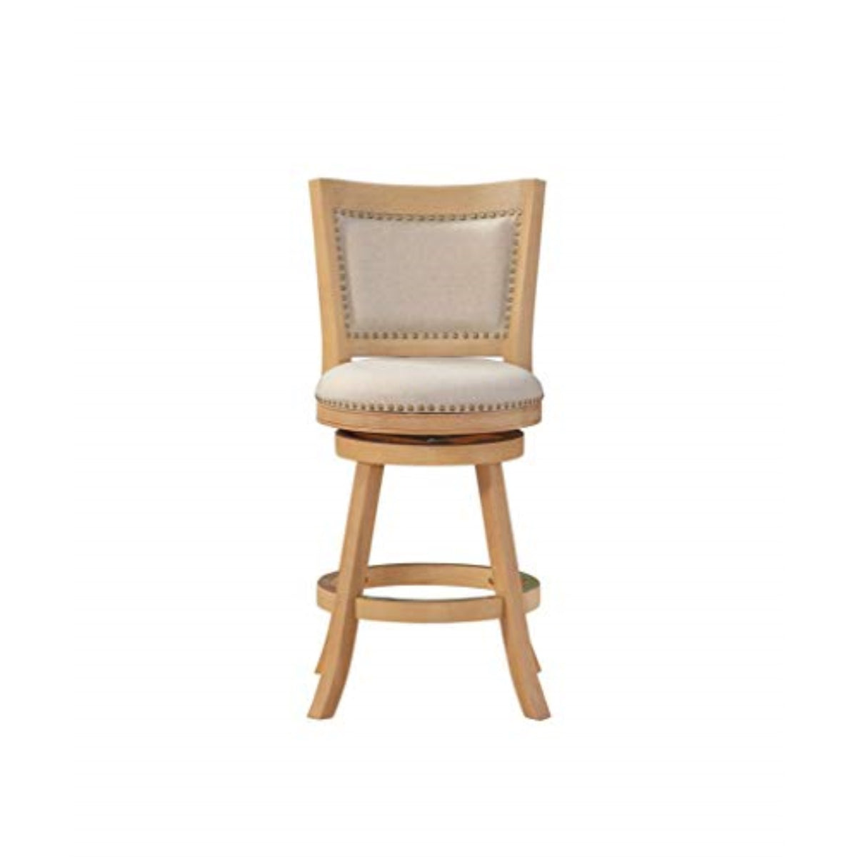 Melrose Swivel Counter Stool [Ivory Wire-Brush]