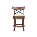 24 Myrtle Swivel Counter Stool [Mahogany]