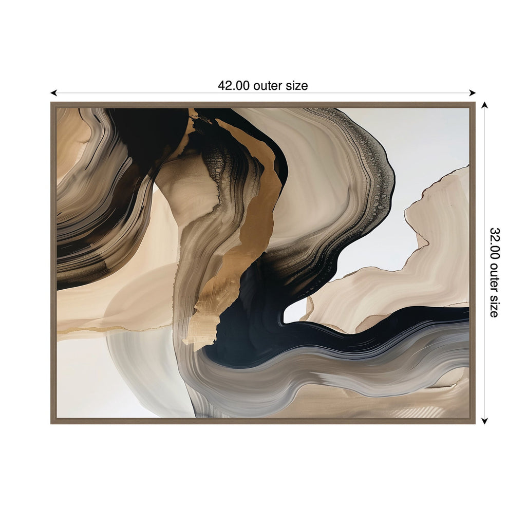 Sylvie Abstract Dream I Framed Canvas by Amy Lighthall